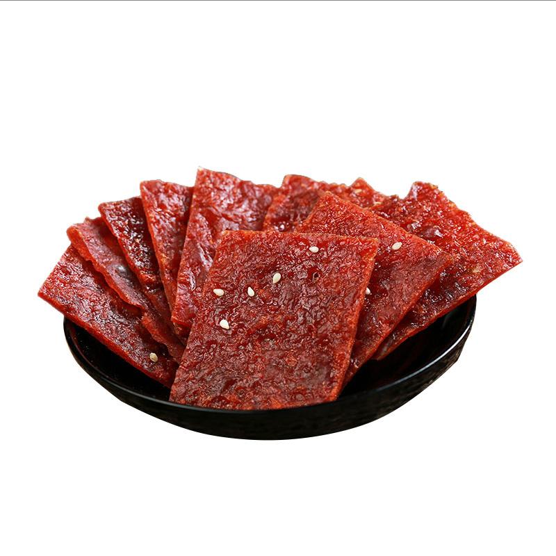 福源記肉松/肉脯 豪味來香辣味豬肉脯100g 休閑零食小.